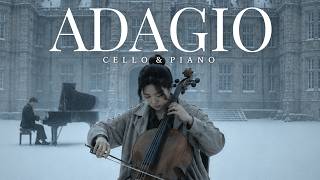 Adagio Cello & Piano | Emotional Classical Performance in the Snow