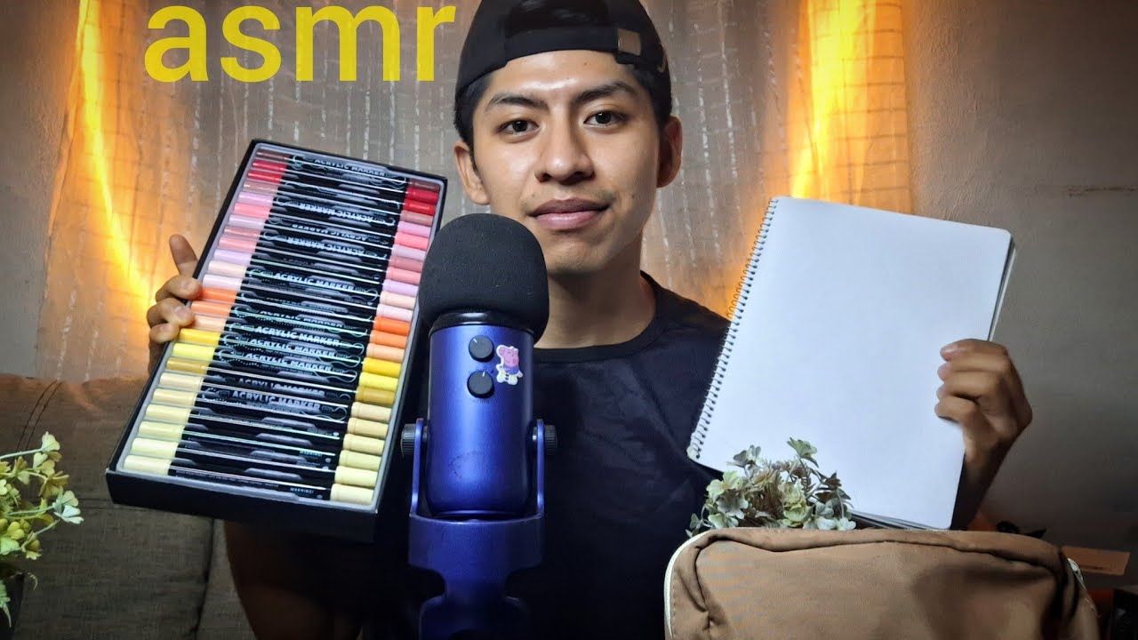 ASMR | Tu mejor amigo te dibuja: Atención Personalizada y Trazos Suaves ✏️🎨