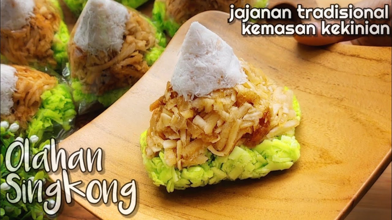 RESEP OLAHAN SINGKONG JAJANAN  TRADISIONAL DIKEMAS KEKINIAN 