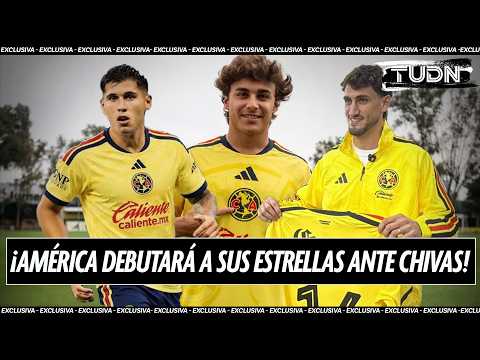 BREAKING NEWS🚨: THERE WILL BE A DEBUT IN THE CLÁSICO! Club América's NEWS before the Clásico | TUDN
