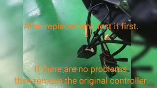 Replace the controller + test video-Eahora Romeo Pro