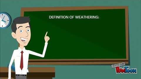 INTRODUCTION TO WEATHERING