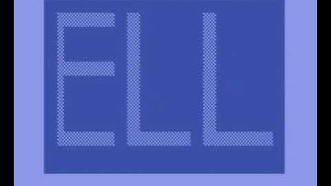 Smooth scrolling test 1 in C64