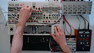 Cinematic ambient | Solar 42F, Moog MF-101, Intellijel Jellymix & Swells, Fieldtone Weaver