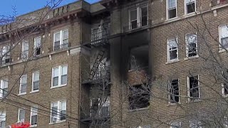 More than 20 people displaced as crews battle fire in New Haven