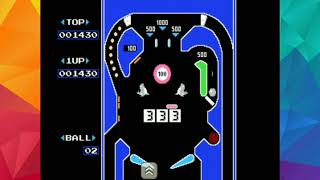 لعبة Pinball من العاب الطيبين كمبيوتر العائلة NES GAMEPLAY PINBALL screenshot 1