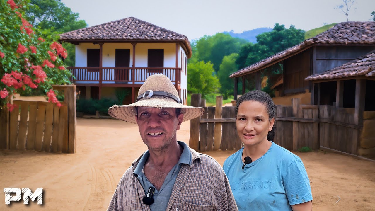 CASAL CAIPIRA VIVENDO A MODA ANTIGA NOS DIAS DE HOJE