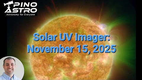 SUVI: Nov 15, 2025 #PinoAstro - Solar UV Imager - Flares & Coronal Holes!