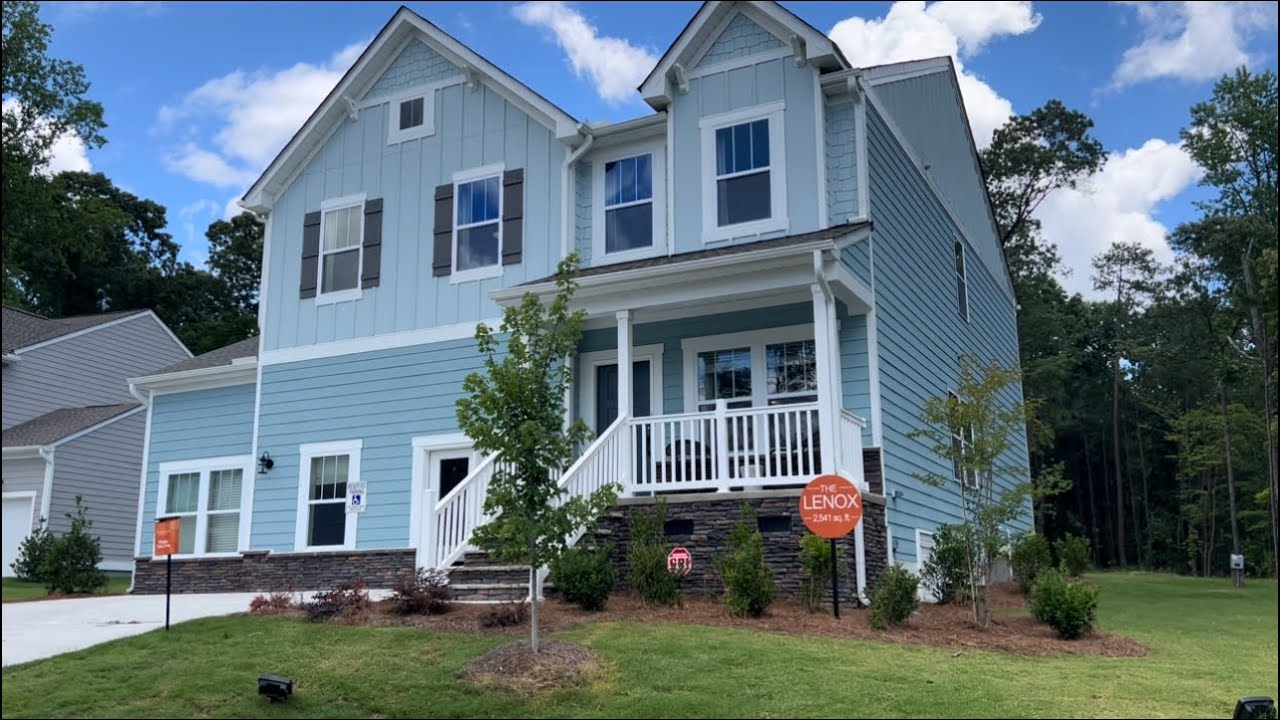 Lenox Contemporary 2475 Model Home at Jackson Springs by True Homes YouTube