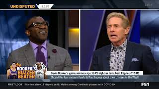 UNDISPUTED - &quot;Devin Booker got huge clutch gene, he&#39;s got big guts&quot; - Skip Bayless