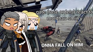 gate rose orders: react to smii7y mordhau