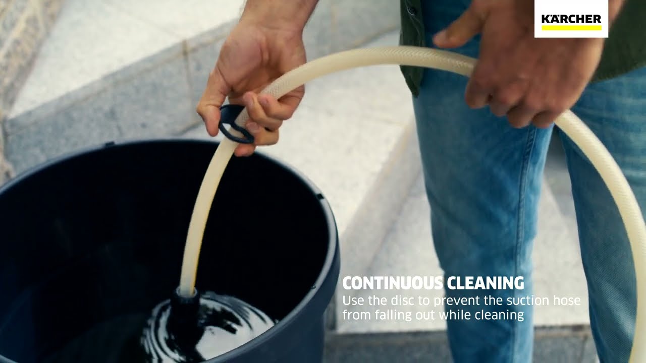 Eco-friendly SH 5 Suction Hose For Drawing Water From Water Butts & Water Barrels | Kärcher UK