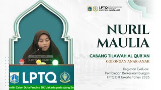 QS. ALI IMRAN : 156 | NURIL MAULIA | CAB. TILAWAH ANAK-ANAK