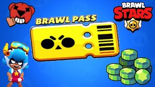 Brawl pass aldım Yeni Kostüm İlk Videom  Brawl stars