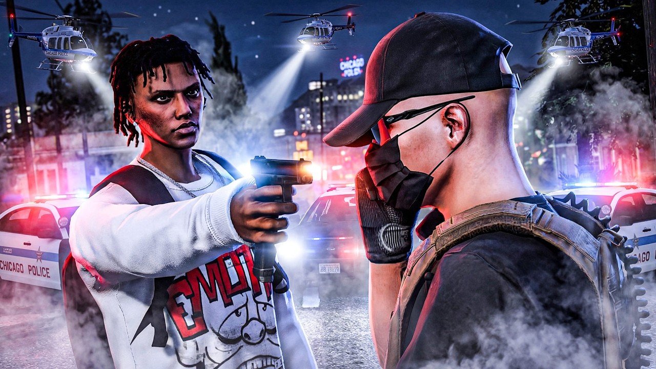 On Demon Time for 24 Hours in Chicago in GTA 5 RP..