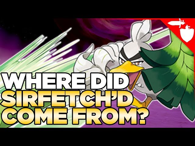 Sirfetch'd Galar Pokémon Sword & Shield Trailer