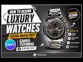 How to Design a Luxury Watch Flyer ⌚🔥 | Graphic Design Tutorial🎨✨