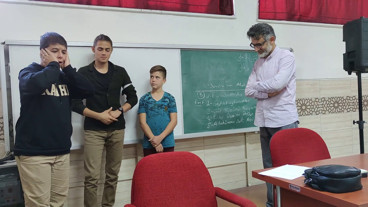 Mehmet Erarabacı Öğrencilerinden münavebeli Ezan