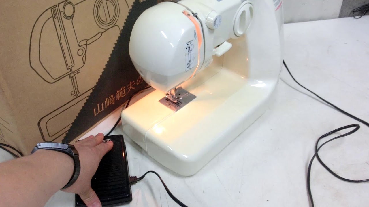 アックス ヤマザキ 山崎範夫 ミシン AG-002 フットコントローラー有 一