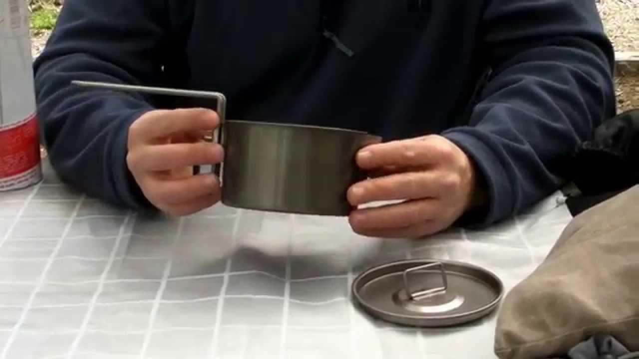 Обзор походного универсального Чайника\Кастрюльки из Титана и Немного природы. :)