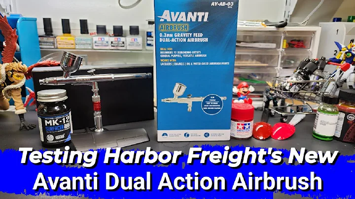 Testing Harbor Freight's New Avanti Airbrush
