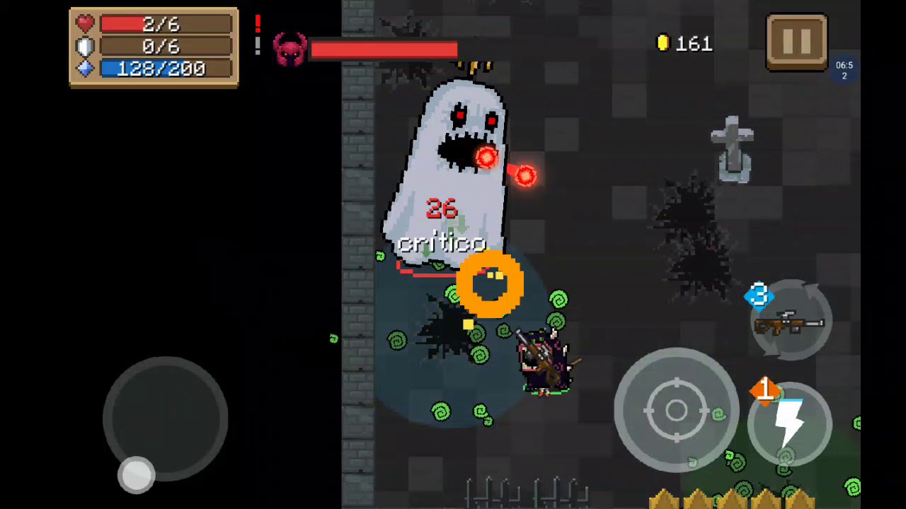 Jugando abalancha de jefes(soul knigh)×_× YouTube