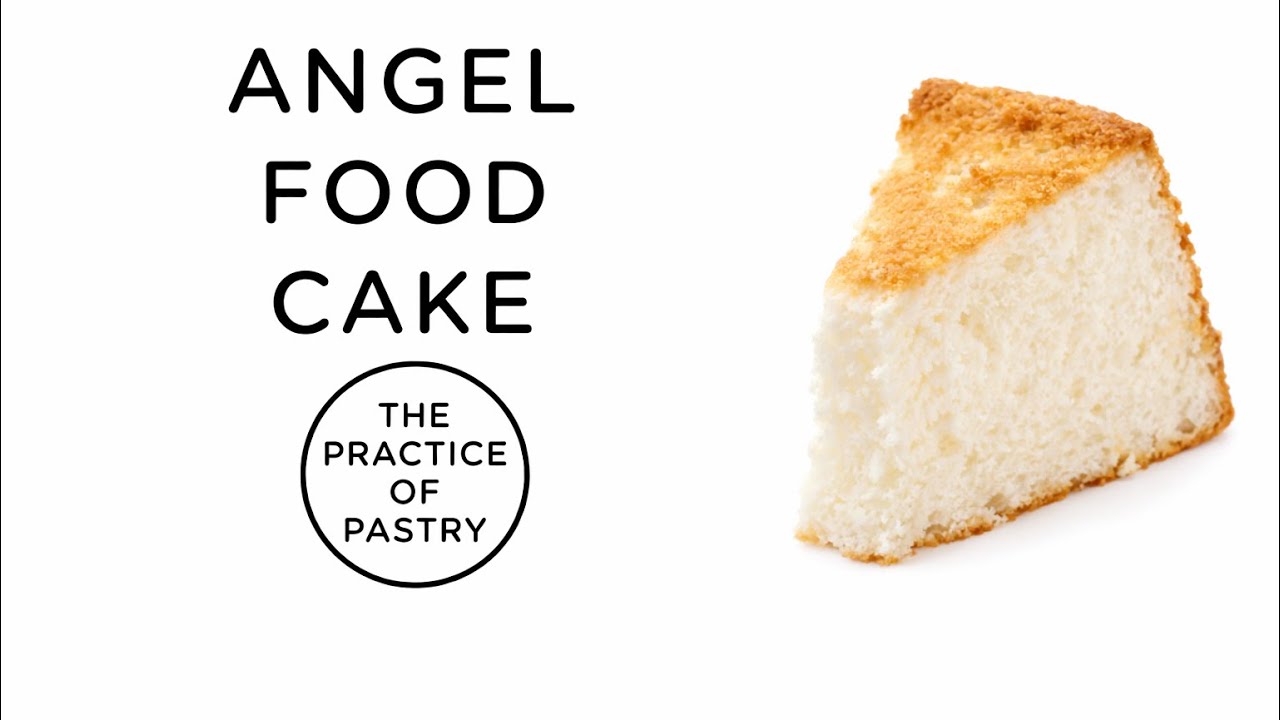 Angel food cake masterclass - egg foam method explained