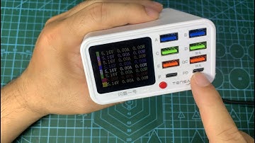 Bộ sạc 8 cổng Tensa dùng tốt với giá tầm 300k