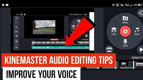 kinemaster audio editing tips | improve your voice