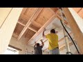 #50 Very satisfying changes! Installing Fermacell ceilings and hemp insulation