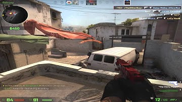 How To clutch a 1V1 Mirage pistol round (successfully) CS:GO