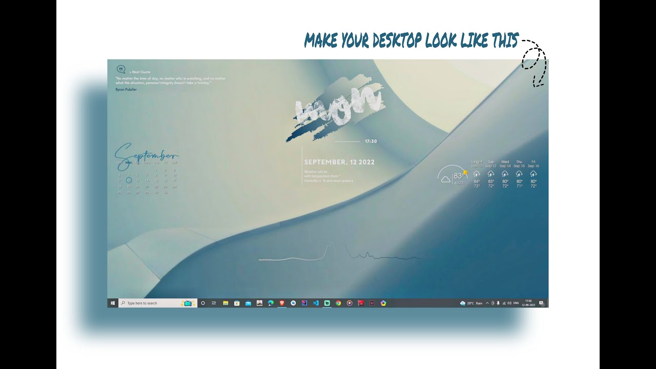 How to Make Desktop Look Awesome 02 Make Windows Look Better Elegant