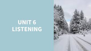 F5 Unit 6 Listening 1