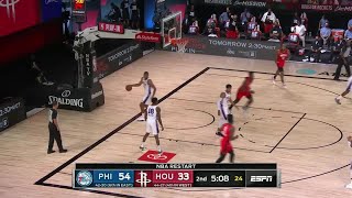 2nd Quarter, One Box Video: Houston Rockets vs. Philadelphia 76ers