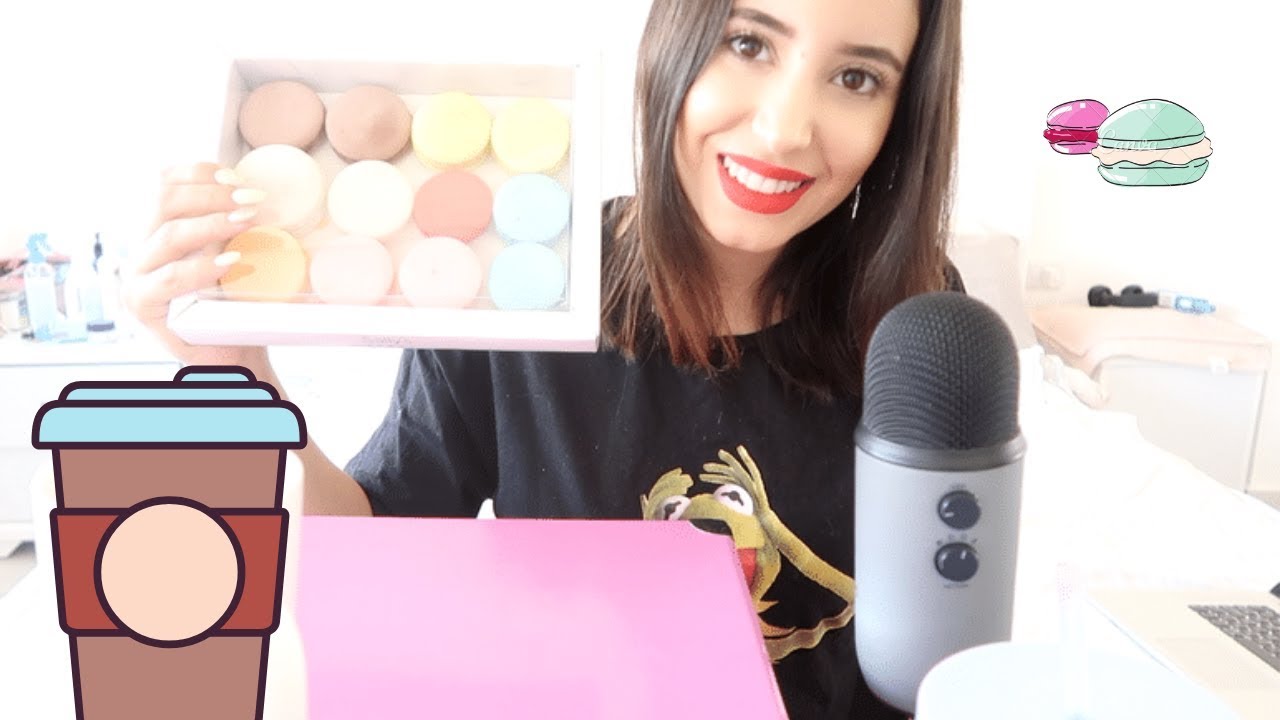 ASMR | Έχει ΕΜΜΟΝΗ Μαζί Μου ! Story Time with Coffee & Macarons ☕️🍪