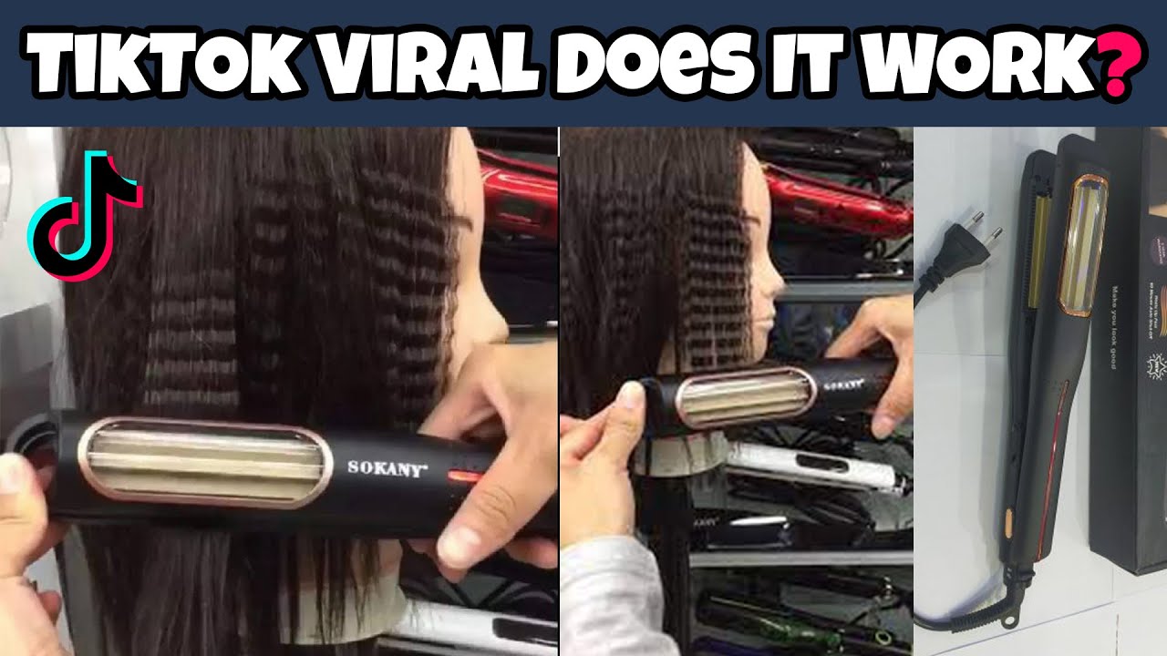 Does Automatic Hair Crimper Work?? I Am Shocked Tiktok Viral YouTube