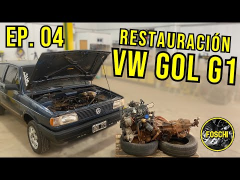QUITÉ el 𝗠𝗢𝗧𝗢𝗥 del AUTO / Restauración VW GOL G1 𝗘𝗽. 𝟬𝟵 - FOSCHI