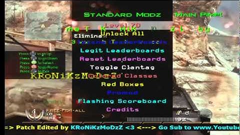How to Put Mw2 Patch On JTAG