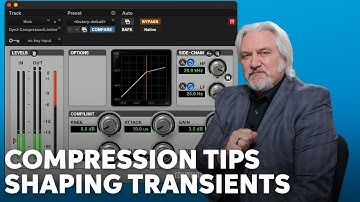 How to Shape Transients with a Compressor
