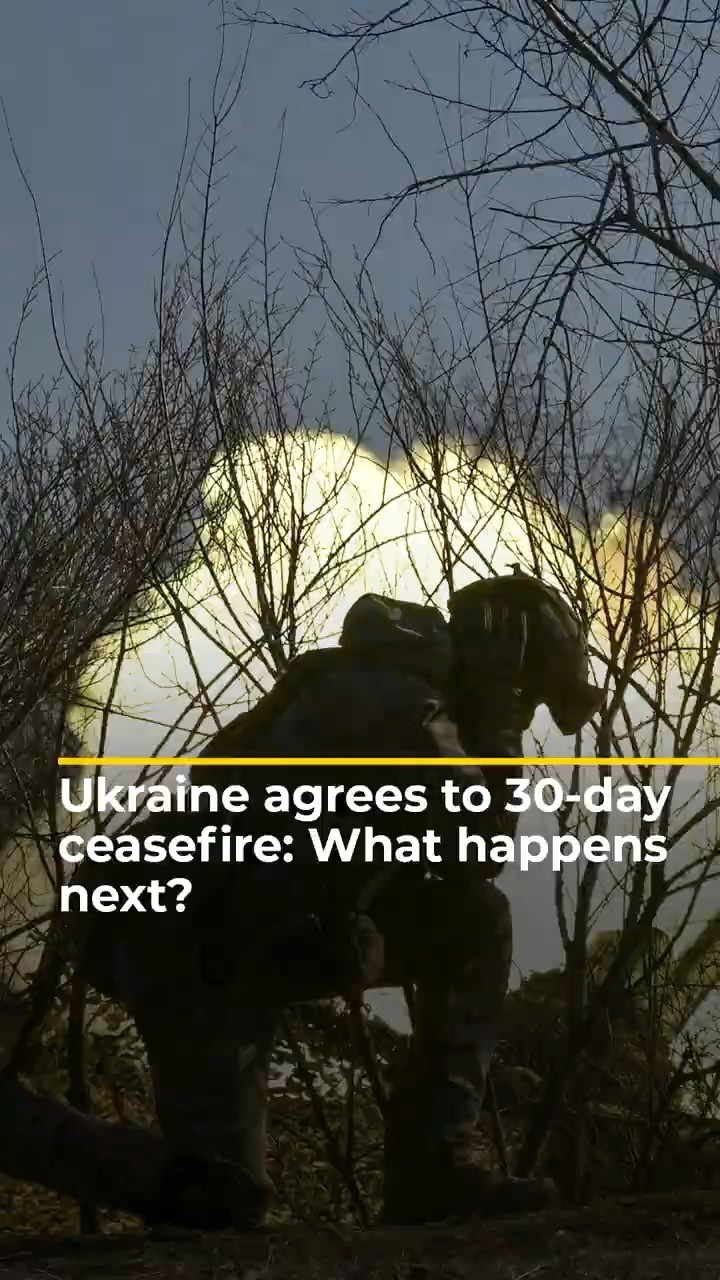 What next after Ukraine agrees to 30-day ceasefire | AJ #shorts