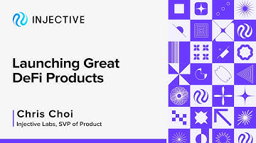 Injective Workshop: Launching Great DeFi Products