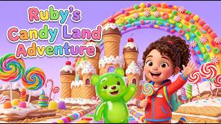 Yayyy!! Let's watch Ruby's Candy Land Adventureee!!!! 🍭 Storytime & Fun Games for Kids 🤭🫣 screenshot 2