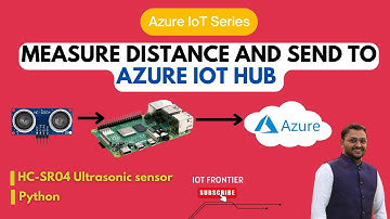 Azure IoT Project | Connect Raspberry Pi and Ultrasonic Sensor with Azure IoT Hub