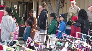 SLO CO. Sheriff’s Office spreads holiday cheer with Christmas Bicycle Giveaway