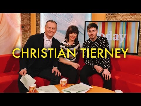 Christian Tierney Interview - RTÉ Today with Maura and Dáithí