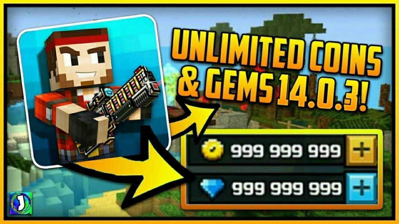 Pixel Gun 3D Hack/Mod 14.0.4 Unlimited Coins And Gems, Max