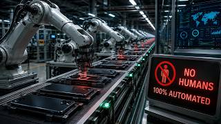 China Built a Factory That Doesn't Need Humans #robots #AI #automation #futuretechnology