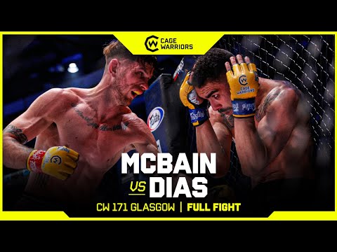 BROKE HIS RIB! | Paull McBain vs. Alberth Dias | FULL FIGHT | CW 171 Glasgow