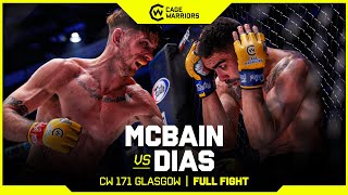 BROKE HIS RIB! | Paull McBain vs. Alberth Dias | FULL FIGHT | CW 171 Glasgow