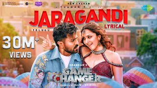 Jaragandi - Lyrical Video | Game Changer | Ram Charan | Kiara Advani | Shankar | Thaman S image